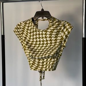 Urban Outfitters backless crop